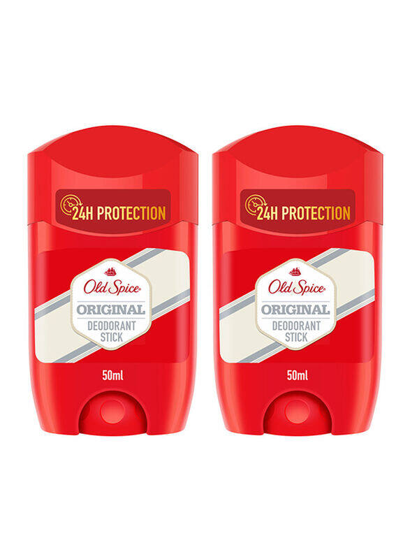 

Old Spice Original Deodorant Stick, 2 x 50ml