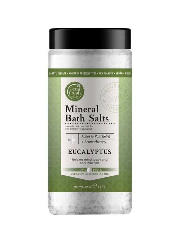 

Petal Fresh Eucalyptus Mineral Bath Salts White, 20oz