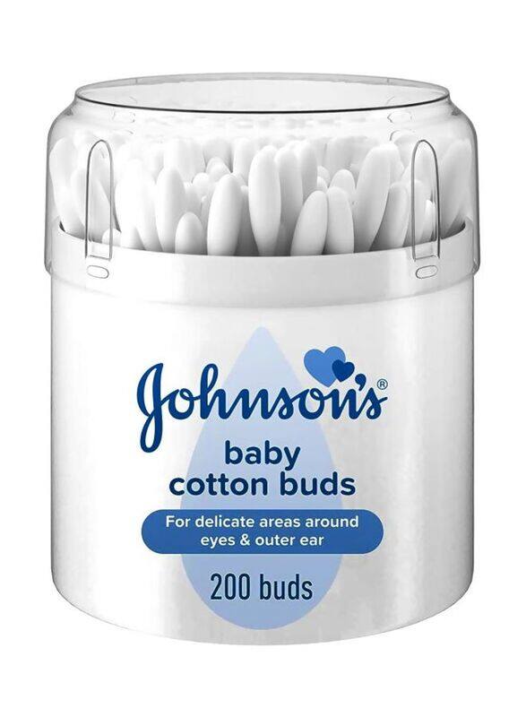 

Johnson's 200-Piece Pure Cotton Buds