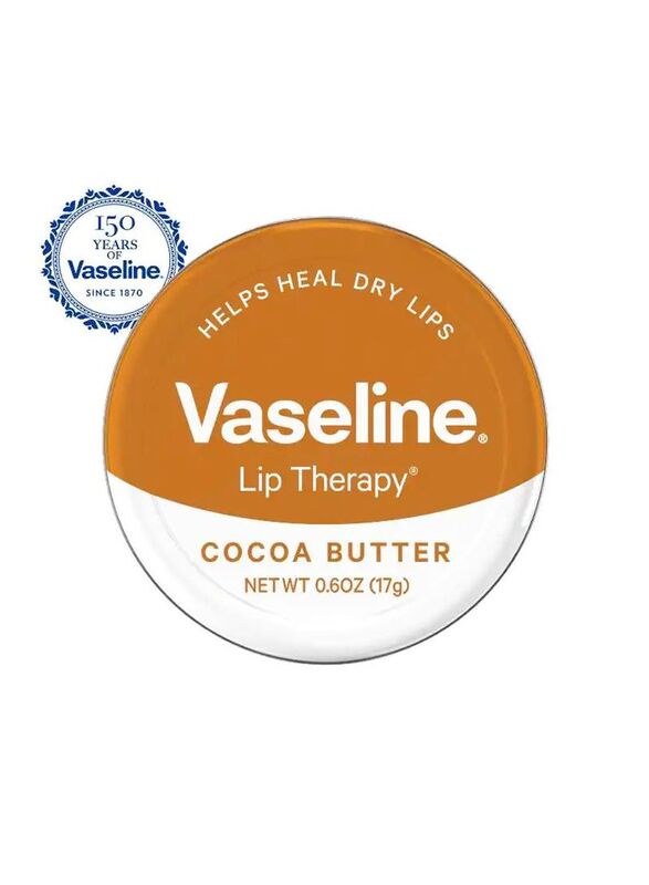 Vaseline Cocoa Butter Petroleum Jelly Lip Therapy, 17gm