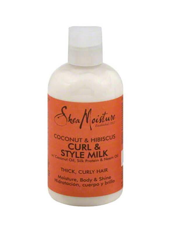 

Shea Moisture Coconut & Hibiscus Curl and Style Conditioning Curl Milk, 8oz