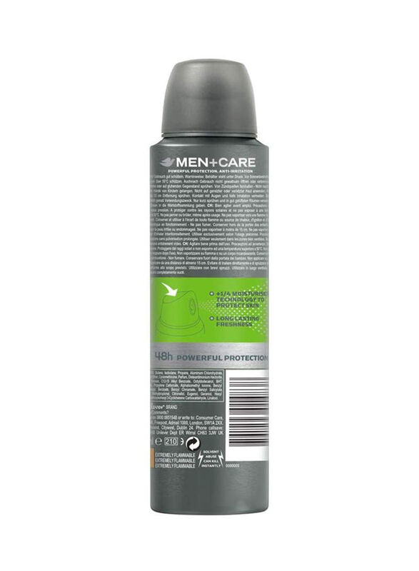 Dove Men+ Care Antiperspirant Deodorant, 150ml