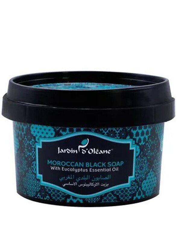 

Jardin Moroccan Black Soap with Eucalyptus Essential Oil, 250g