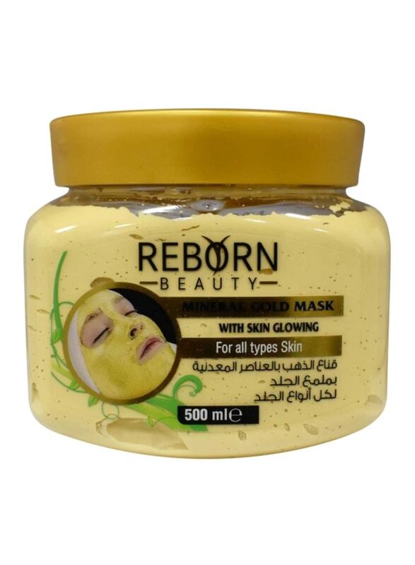 Reborn Beauty Mineral Gold Mask with Skin Glowing, 500ml