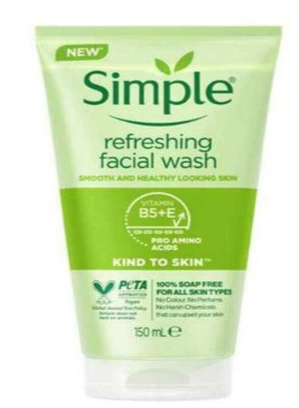 

Simple Refreshing Facial Wash, 150ml