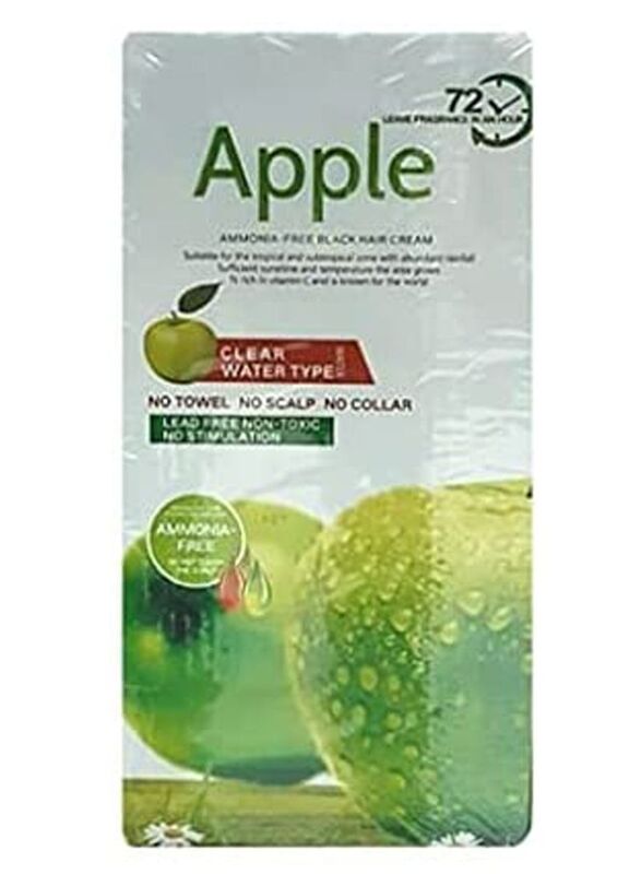 Apple Blossom Naturals Hair Colour Shampoo, 1000ml, Black