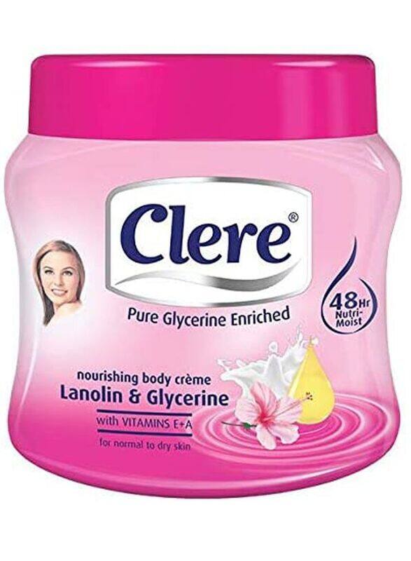 

Clere Lanolin & Glycerine Nourishing Body Cream, 300ml