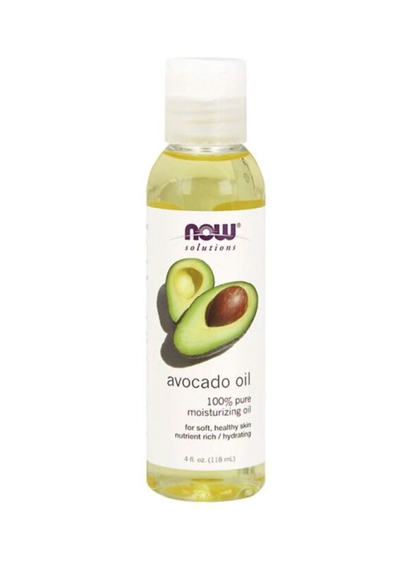 Now Foods Pure Avocado Moisturizing Oil Green, 118ml