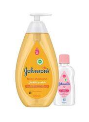 Johnson's 500ml Baby Shampoo + 75ml Baby Oil Set for Kids