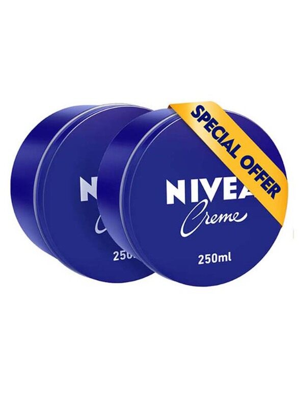 

Nivea Universal All Purpose Moisturizing Cream, 250ml, 2 Pieces