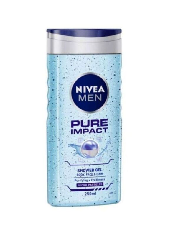 Nivea Men Pure Impact Shower Gel, 250ml