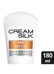 Cream Silk Dry Rescue Hair Reborn Conditioner, White, 180ml