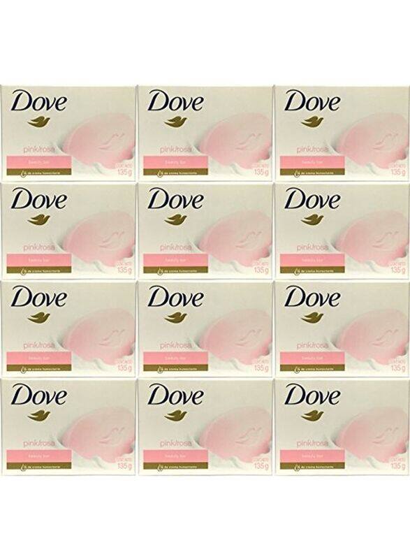 

Dove Rosa Beauty Bar, 12 x 135gm