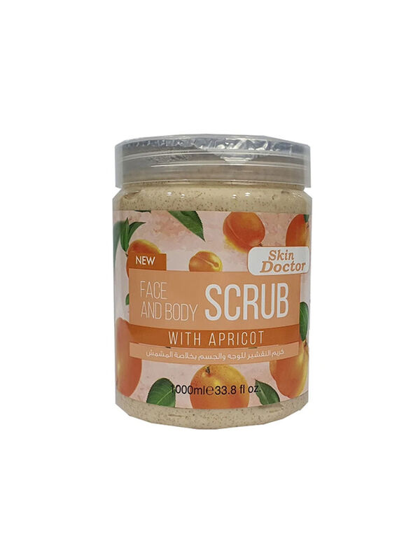 

Skin Doctor Face and Body Scrub with Apricot, 1000ml