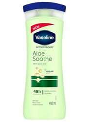 Vaseline Aloe Soothe Intensive Care Body Lotion, 400ml