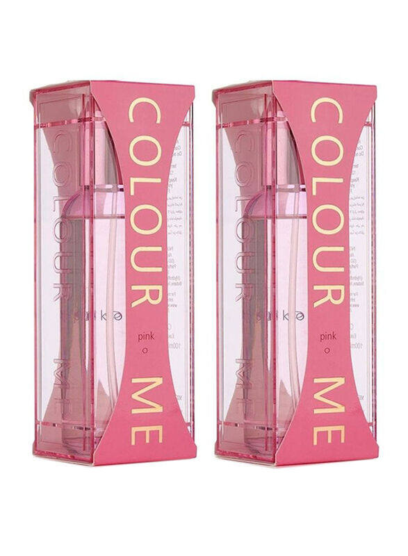 

Milton Lloyd 2-Piece Colour Me Pink 100ml EDT Perfume for Women