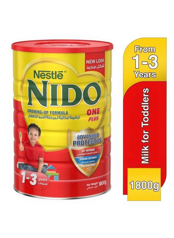 

Nestle Nido One Plus Growing Up Milk Powder, 1800gm