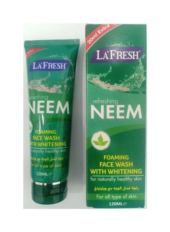 

La Fresh Refreshing Neem Foaming Whitening Face Wash, 120ml