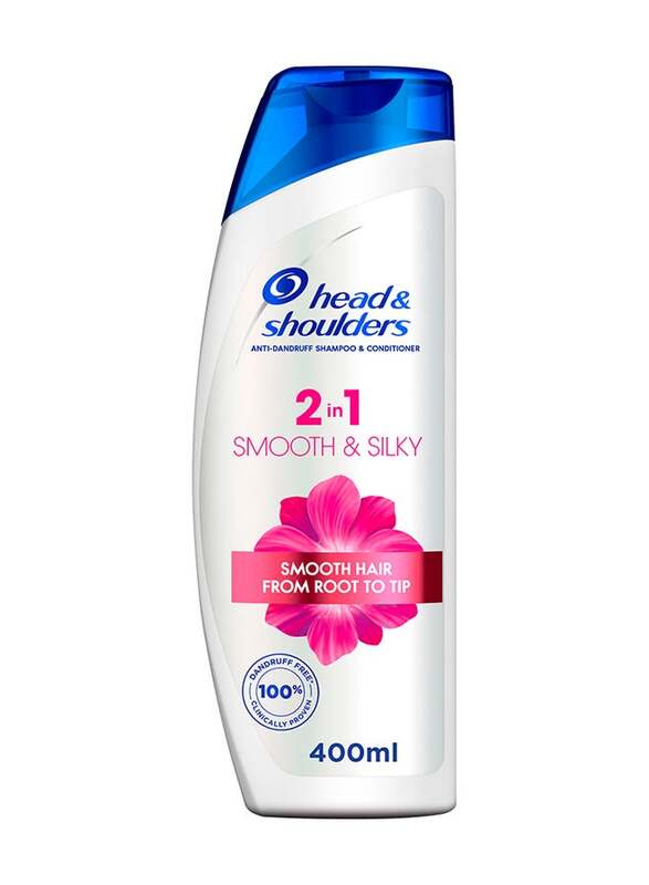 

Head & Shoulders 2In1 Smooth And Silky Anti-Dandruff Shampoo And Conditioner, 400ml