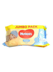 Huggies 72 Wipes Pure Cleansing Wipes for Baby