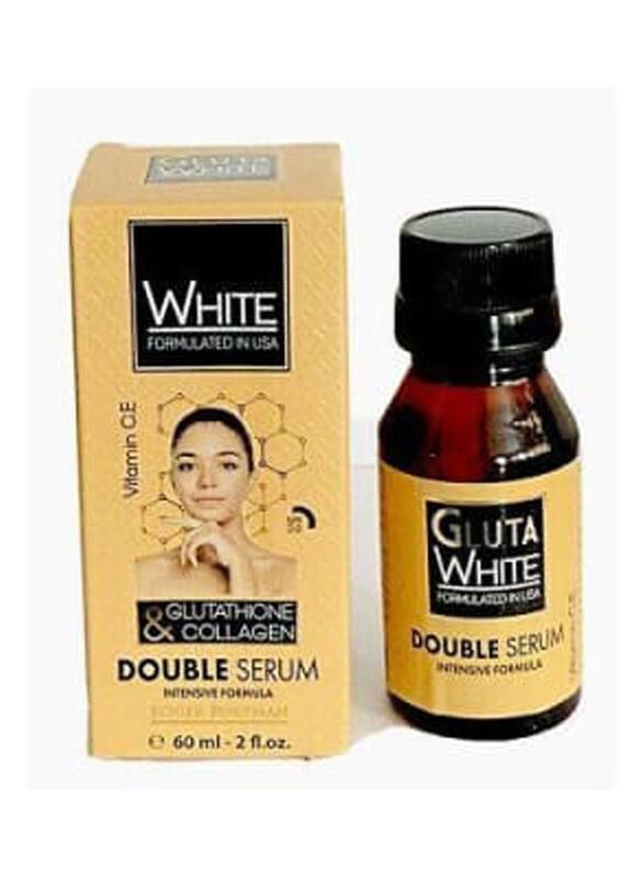 Gluta White Glutathione & Collagen Double Serum, 60ml