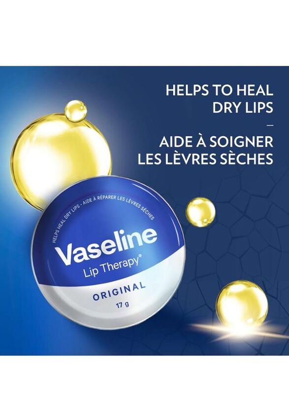 Vaseline Lip Therapy Original, 17gm