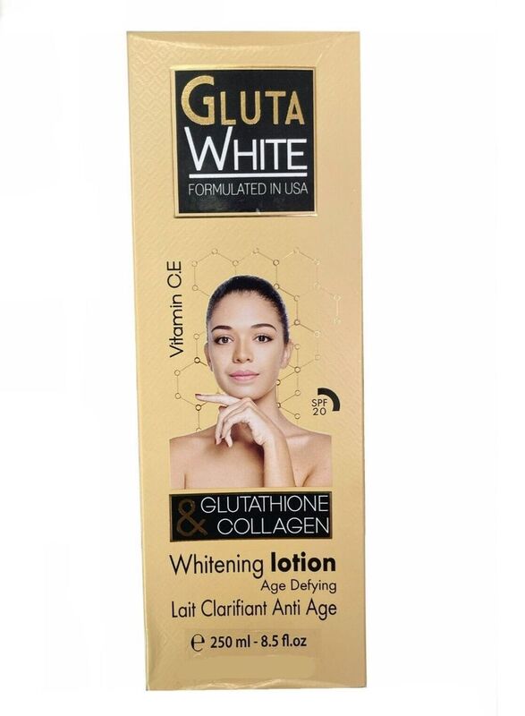 Gluta White Glutathione & Collagen Whitening Body Lotion, 250ml