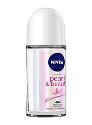 Nivea Pearl & Beauty Deodorant Roll-On, 3 x 225gm