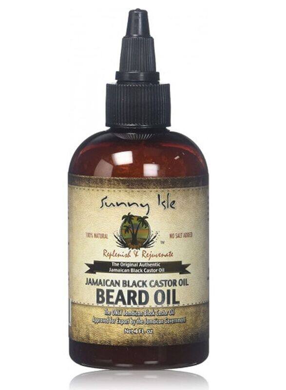 

Sunny Isle Jamaican Black Castor Beard Oil, 4oz