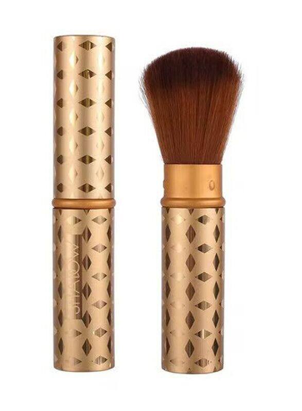 

L'chear Retractable Face Powder Brushes, Gold/Brown