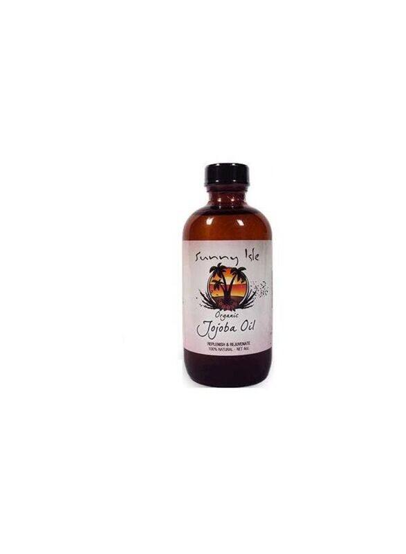 

Sunny Isle Organic Jojoba Oil for All Hair Type, 4oz