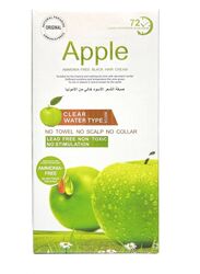 Apple Blossoms Natural Ammonia Free Hair Colour Shampoo, 1000ml, Black