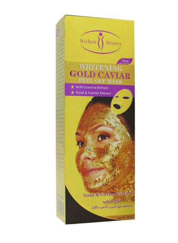 

Aichun Beauty Whitening Gold Caviar Peel Off Face Mask, 100ml