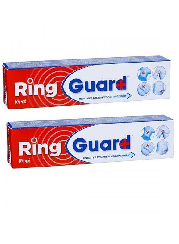 

Ring Guard Anti-Fungal Pain Relief Cream 20gm (Pack of 2), 2 x 20g