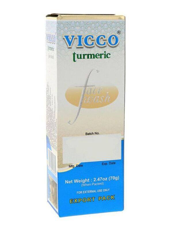 

Vicco Turmeric Face Wash, 70gm