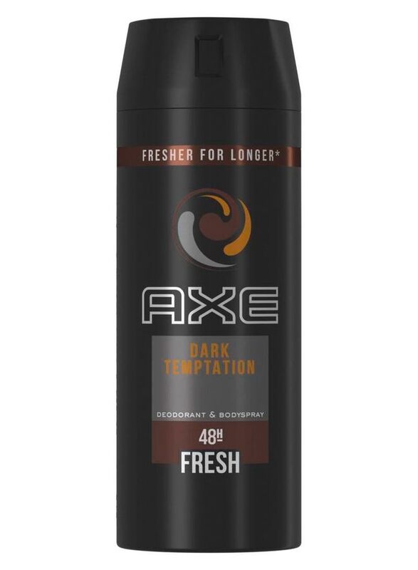 Axe Dark Temptation Deodorant Body Spray, 5 x 150ml