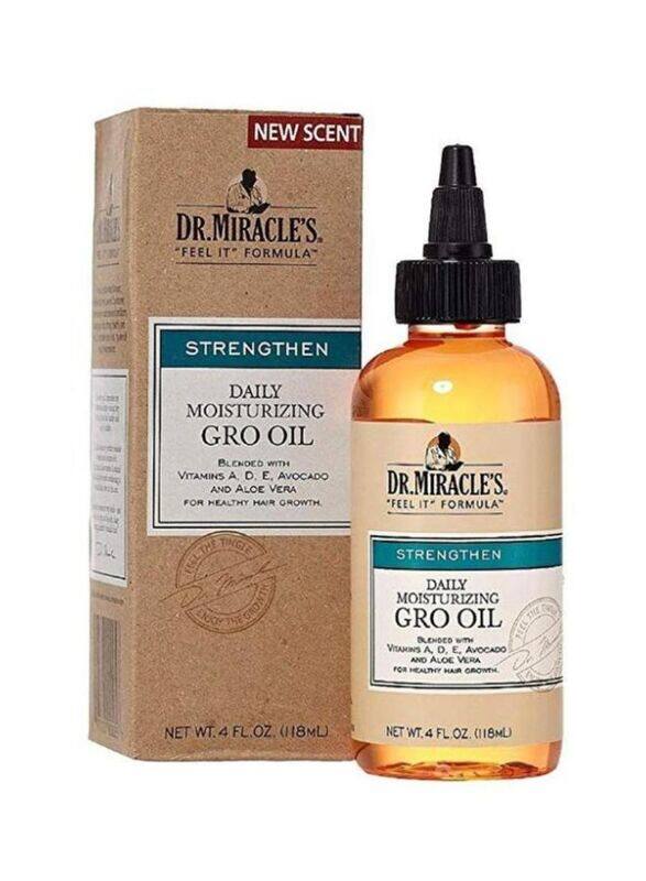 

Dr. Miracle'S Strengthen Daily Moisturizing Gro Oil for All Hair Types, 4oz