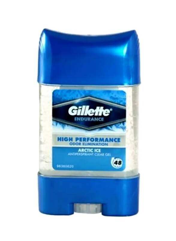 

Gillette Arctic Ice Endurance Clear Gel Deodorant Stick, 70gm