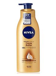 Nivea Cocoa Butter Body Lotion with Deep Moisture Serum, 400 ml