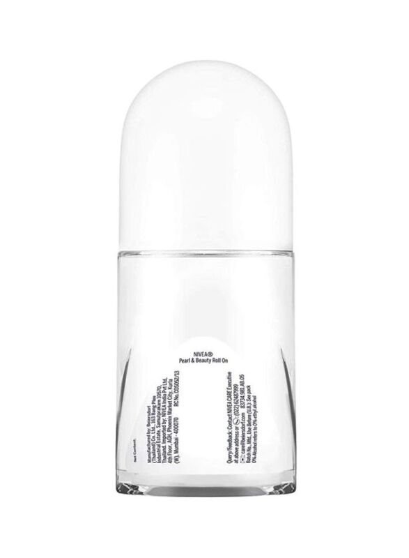 Nivea Pearl & Beauty Deodorant Roll On, 50ml