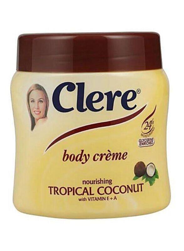 

Clere Nourishing Tropical Coconut Body Creme, 500ml