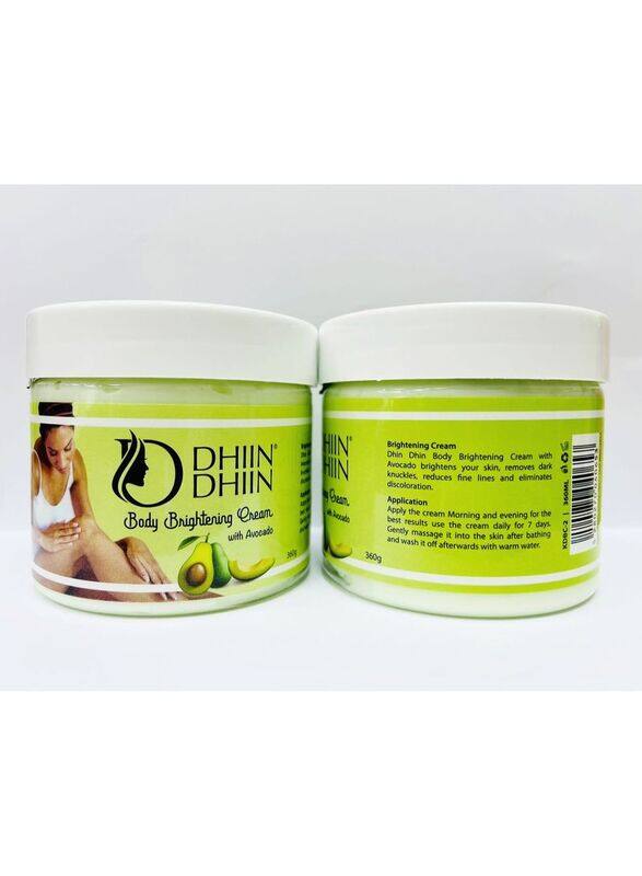 

Dhiin Dhiin Brightening Body Cream with Avocado, 360gm