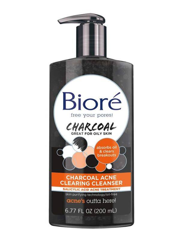 

Biore Charcoal Acne Clearing Cleanser, 200ml