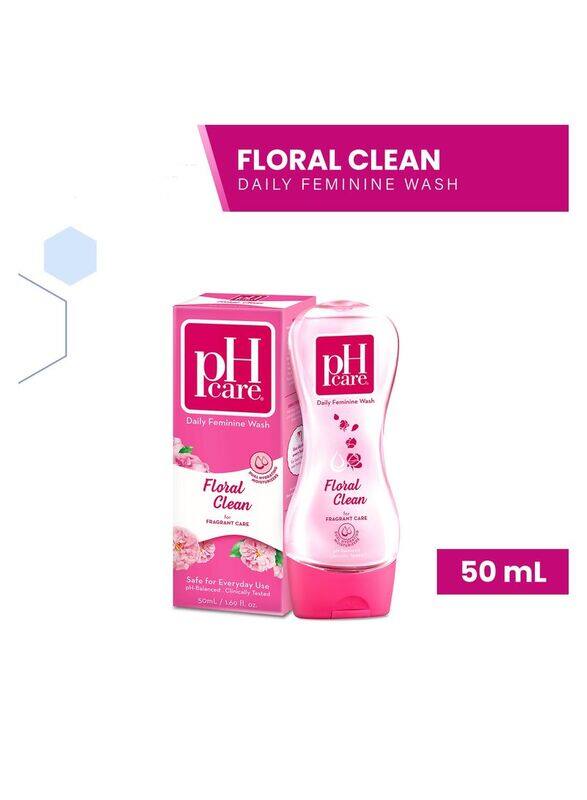 

pH Care Daily Feminine Wash Floral clean, 50ml