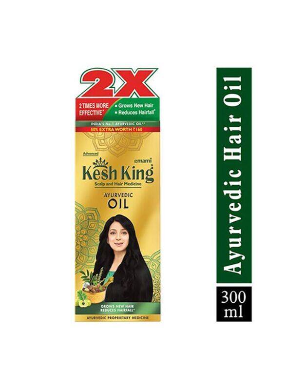 

Kesh King Ayurvedic Scalp And Hair Oil for All Hair Types, 300ml