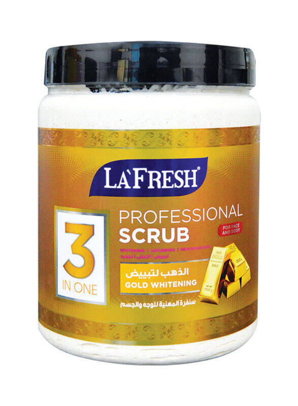 

La Fresh 3-in-1 Professional Gold Whitening Scrub, 1000ml