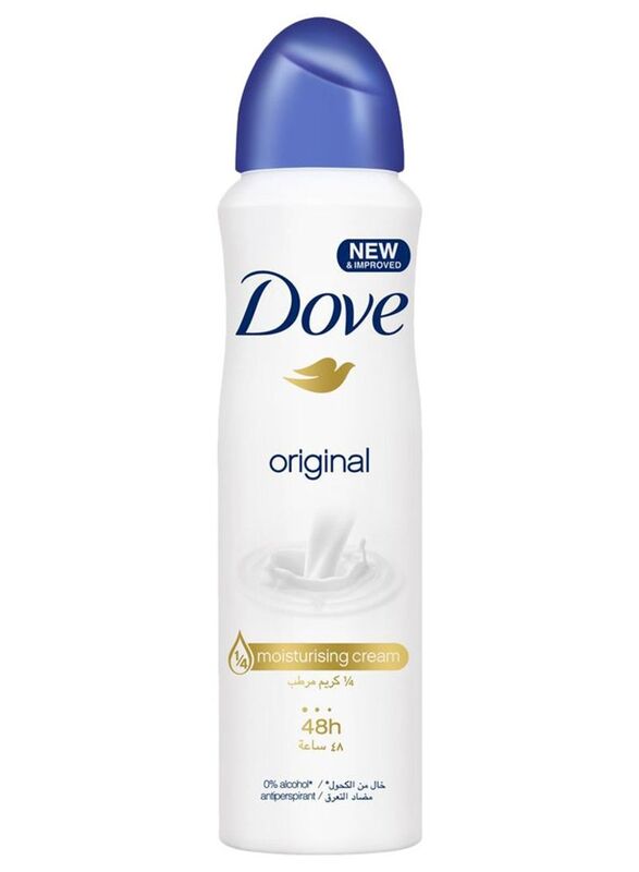 Dove Original Antiperspirant Deodorant Spray, 150ml