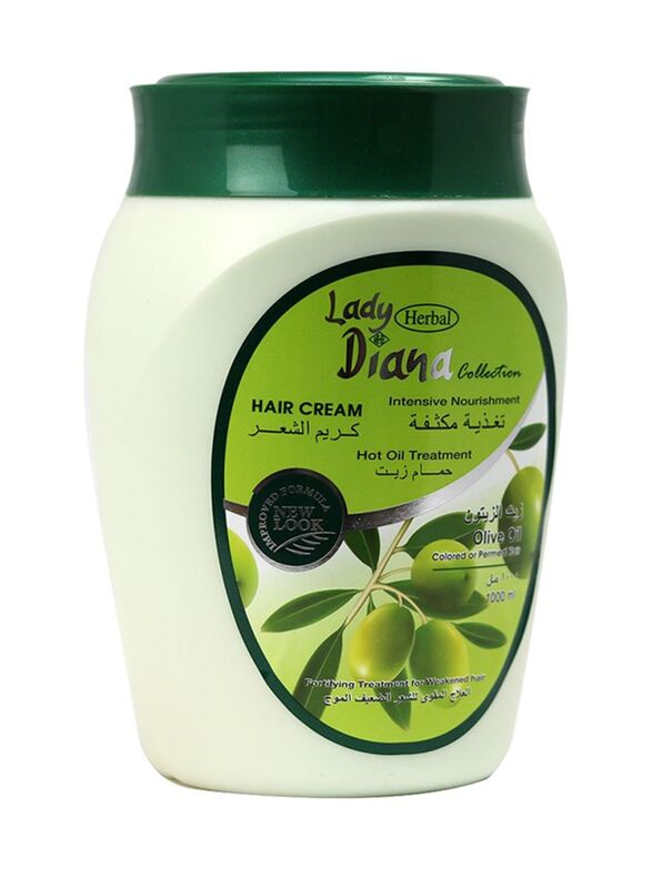 Lady Diana Olive Oil Intensive Nourishment Hair Cream, 1000ml