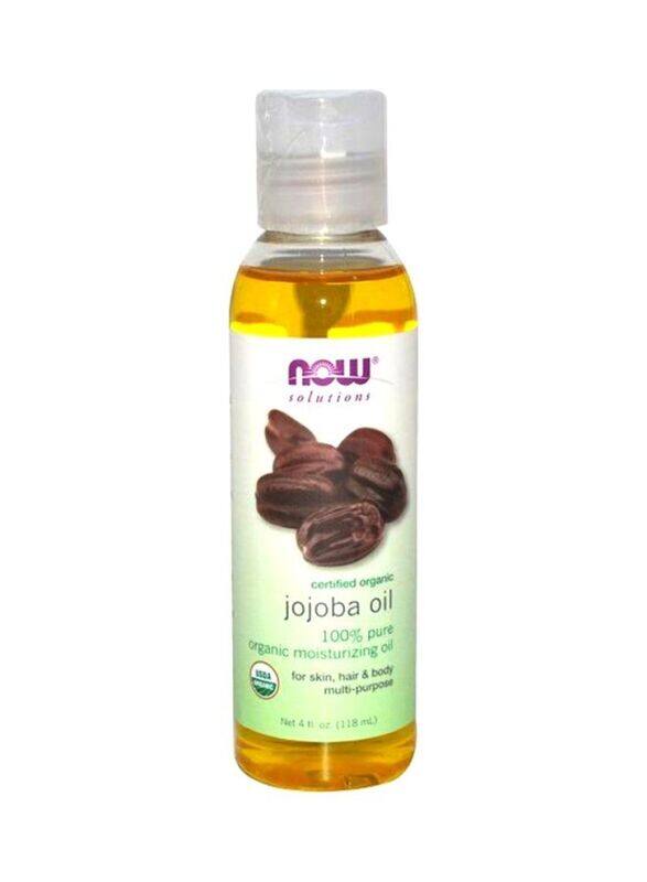 

Now Foods Organic Jojoba Oil for All Hair Types, 118ml