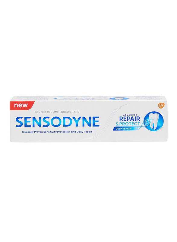 

Sensodyne Repair & Protect Fluoride Toothpaste for Sensitive Teeth, 75ml